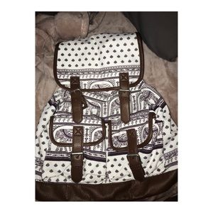 Elephant Print Back Pack